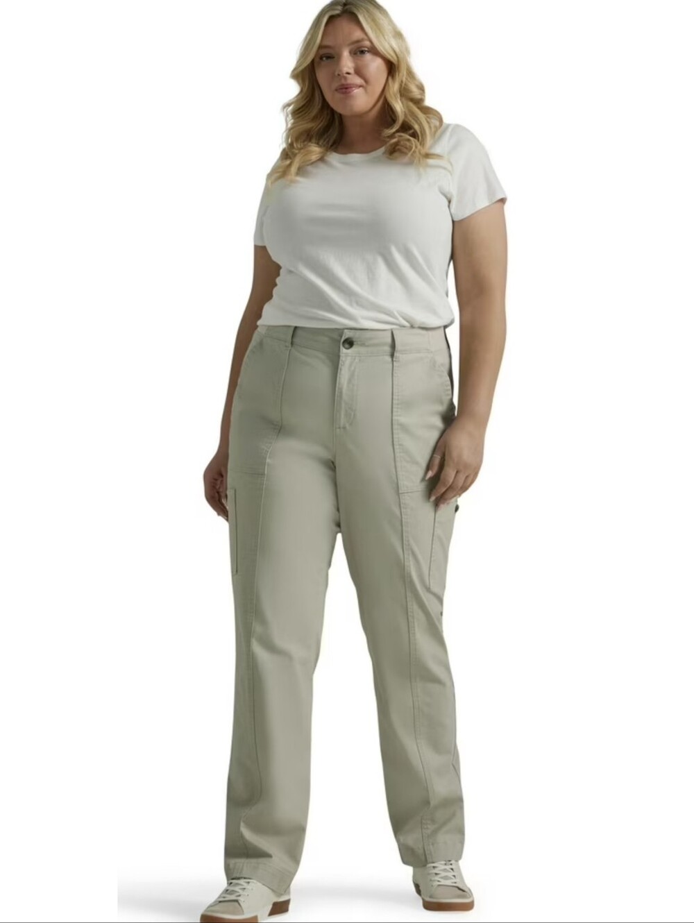 Lee Plus Ultra Lux Comfort With Flex To Go Utility Pants In Salina Stone 18WP